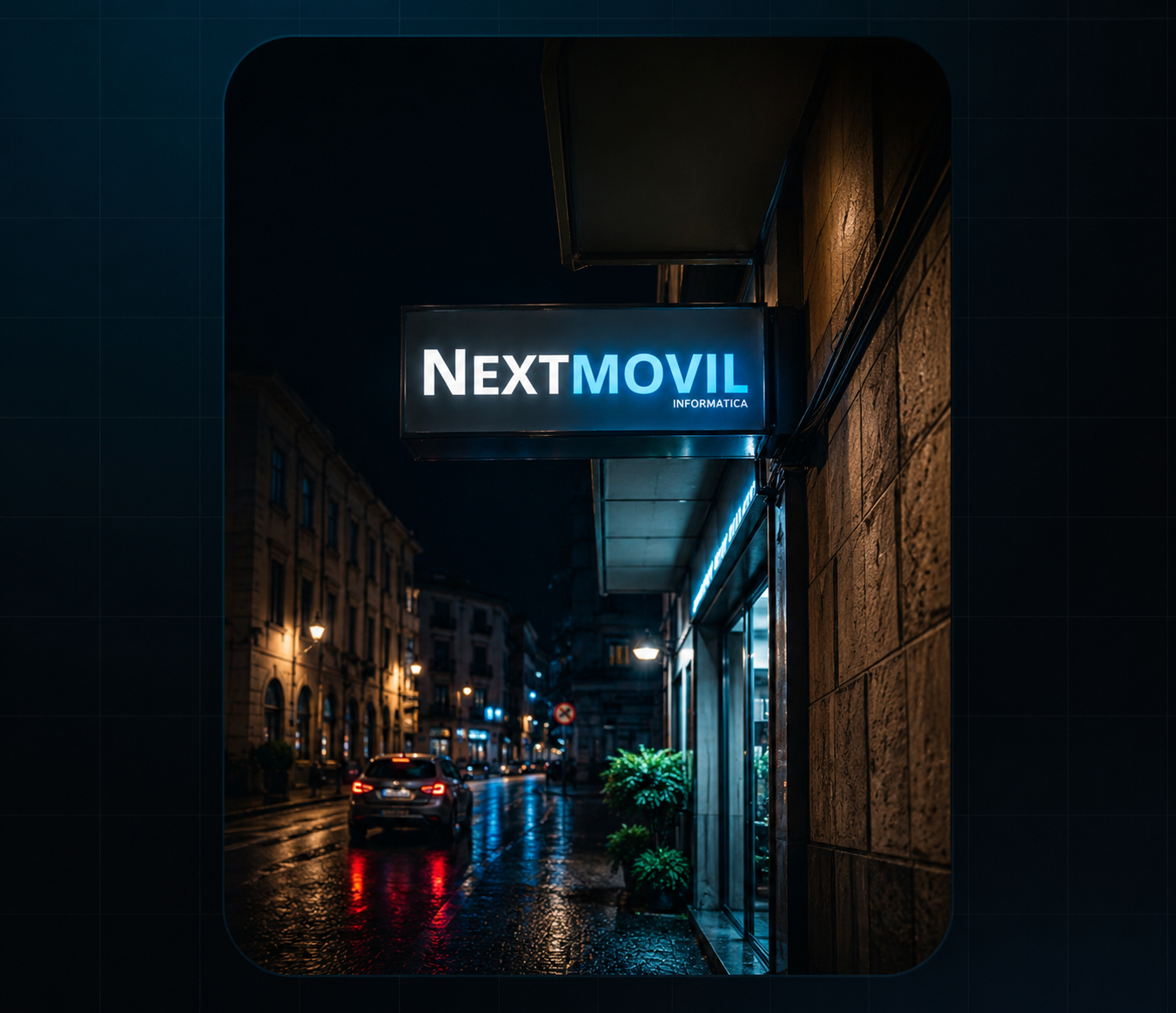 Mostrador de la tienda NEXTMOVIL Informática en Altsasu